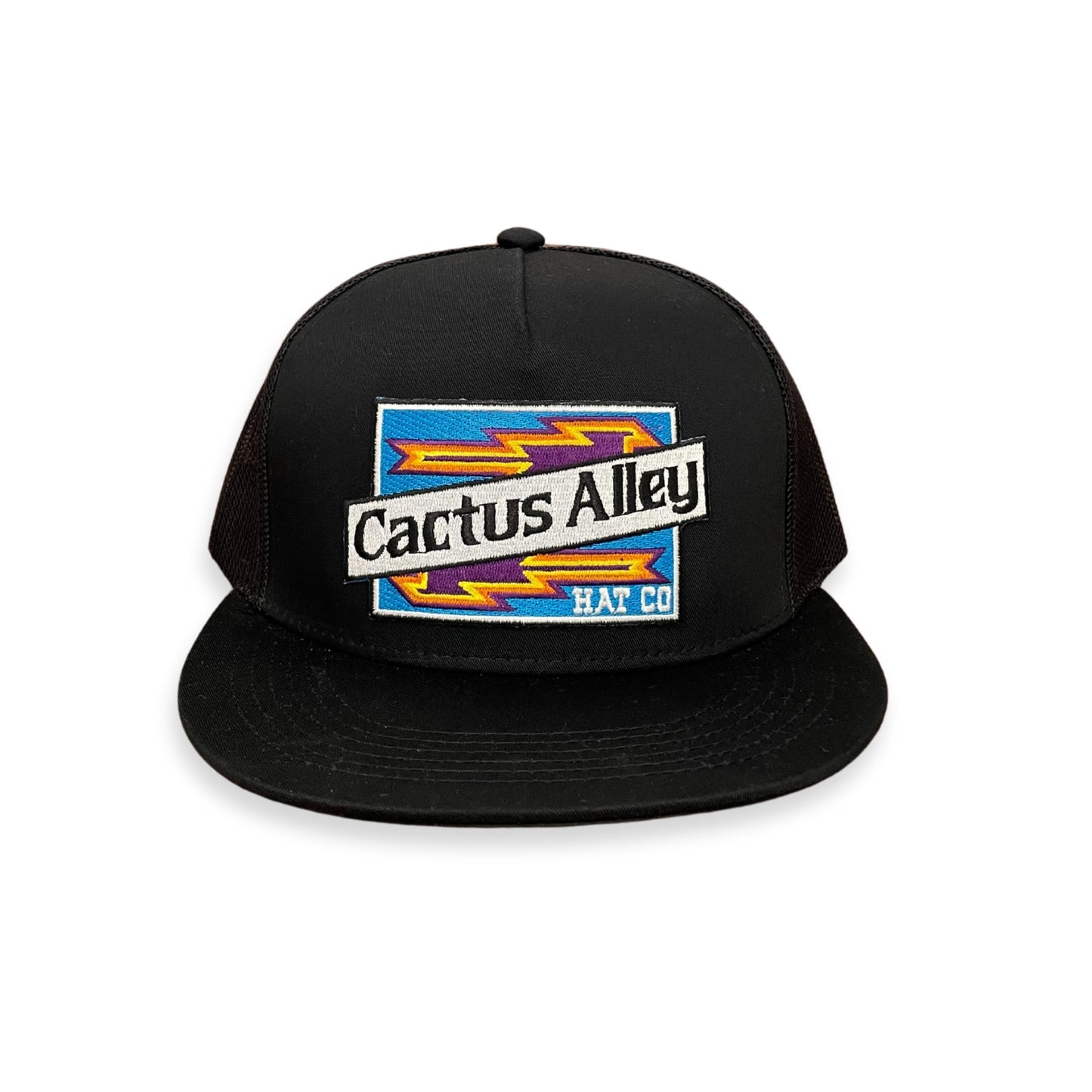 “Aztec”- CA6006 Black/ Black Mesh Snapback (WESA JAN 2024)