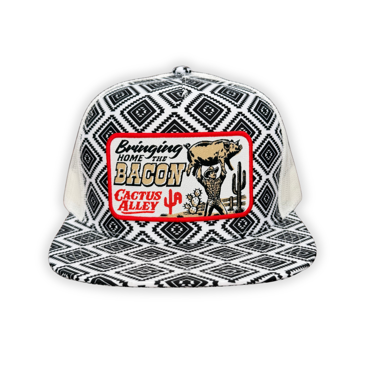 "Bacon" - CA Roscoe Aztec, Snapback Cap