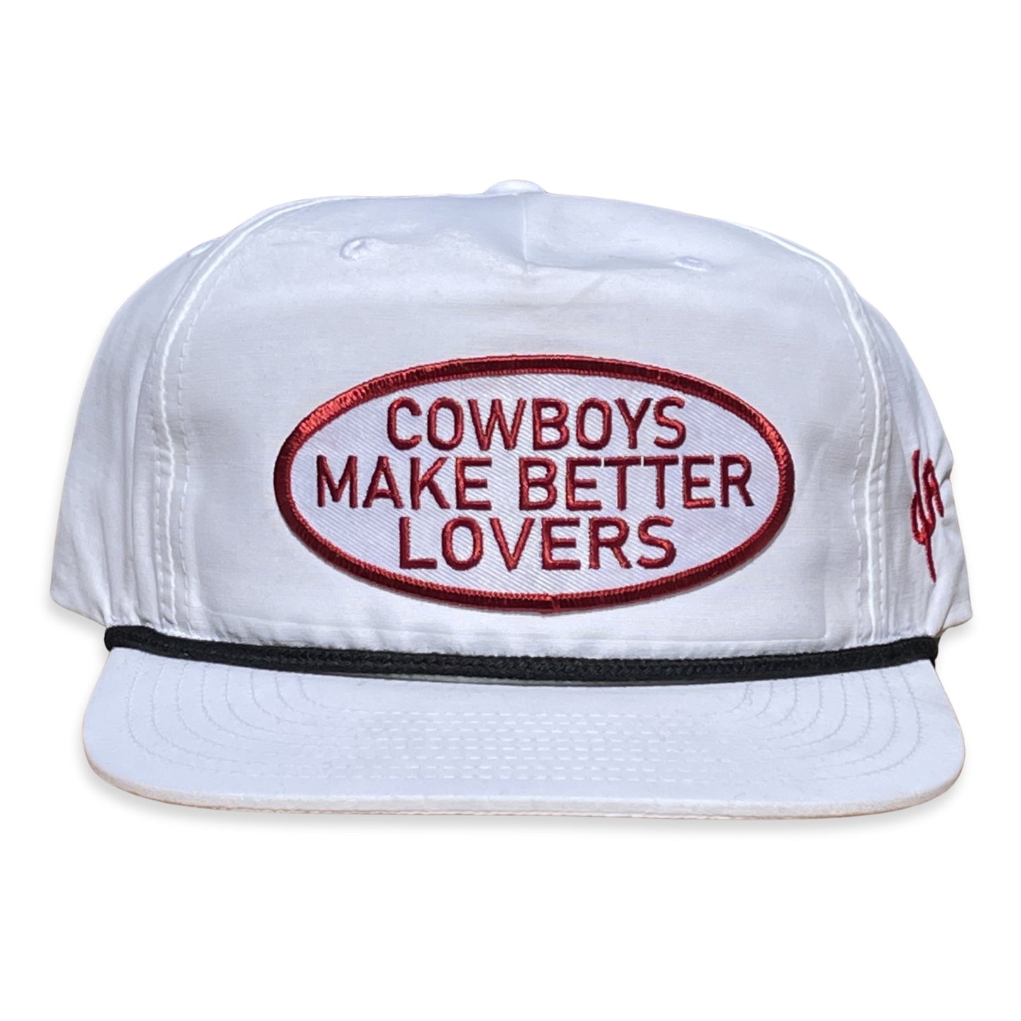 "Better Lovers"- CA256 White/ Black Rope, Snapback Cap (WESA JAN 2024)