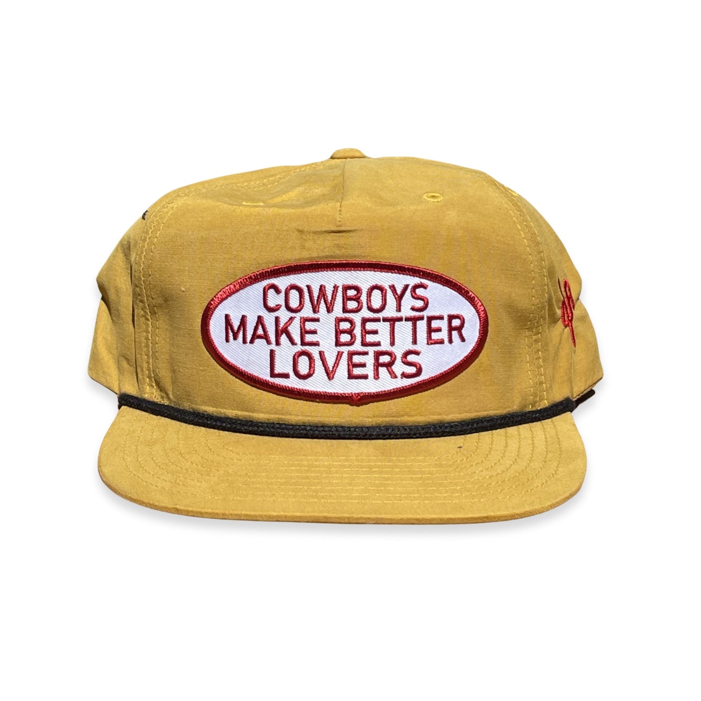"Better Lovers"- CA256 Biscuit/ Black Rope, Snapback cap (WESA JAN 2024)
