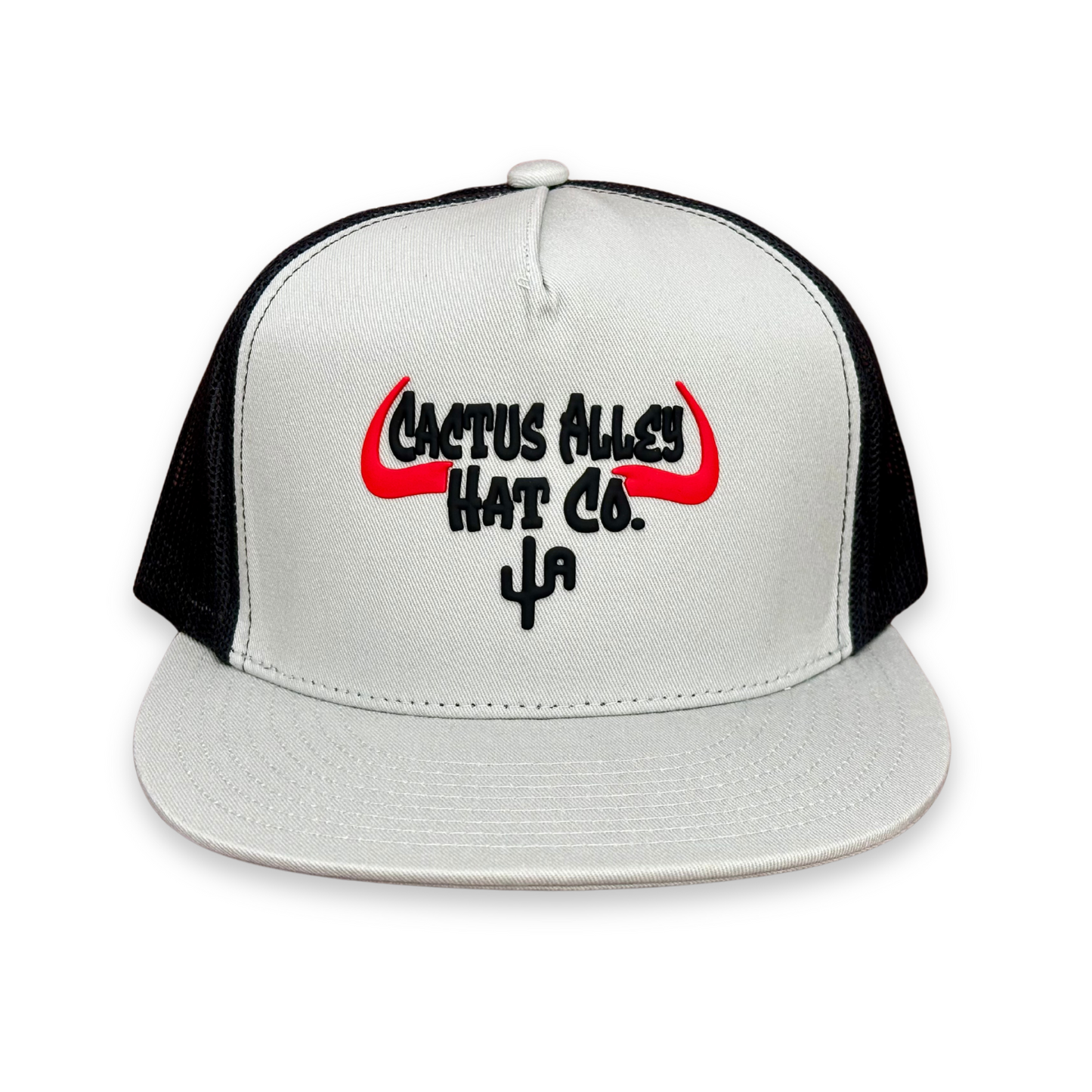 PVC "Ferdinand" BLK - CA 6006 Silver/Black Mesh, Snapback Cap (2025)