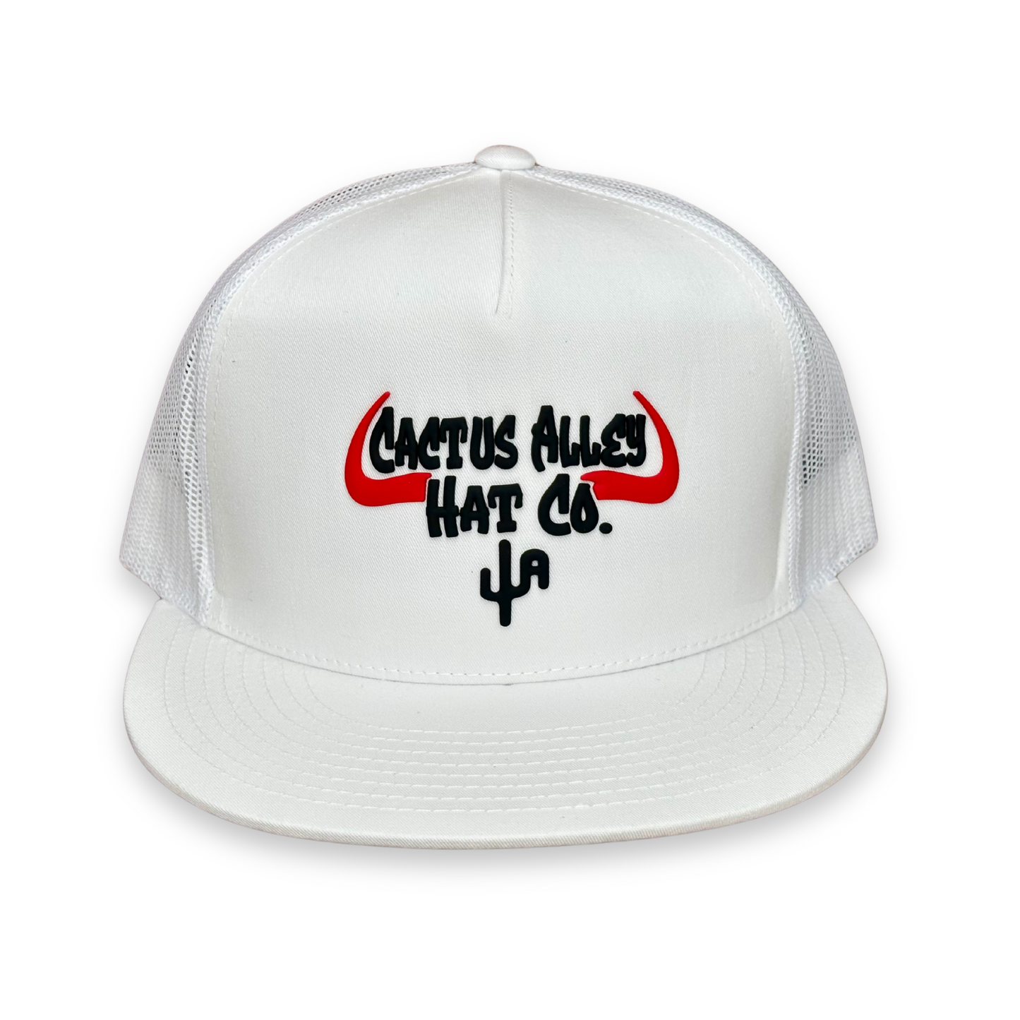 PVC "Ferdinand" BLK - CA 6006 White/White Mesh, Snapback Cap (2025)