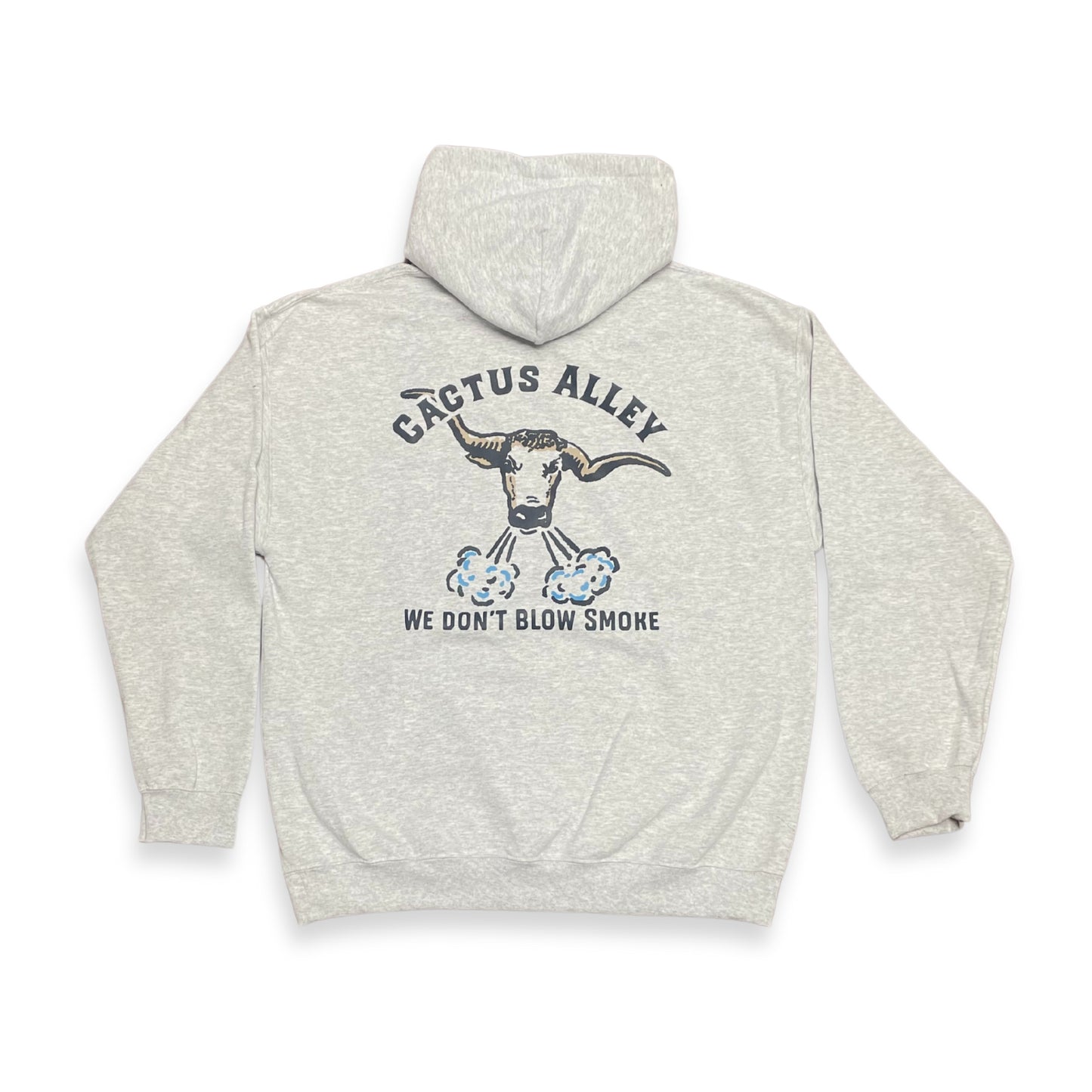 "Blowin' Smoke" - Ash Grey Adult Hoodie (2024)