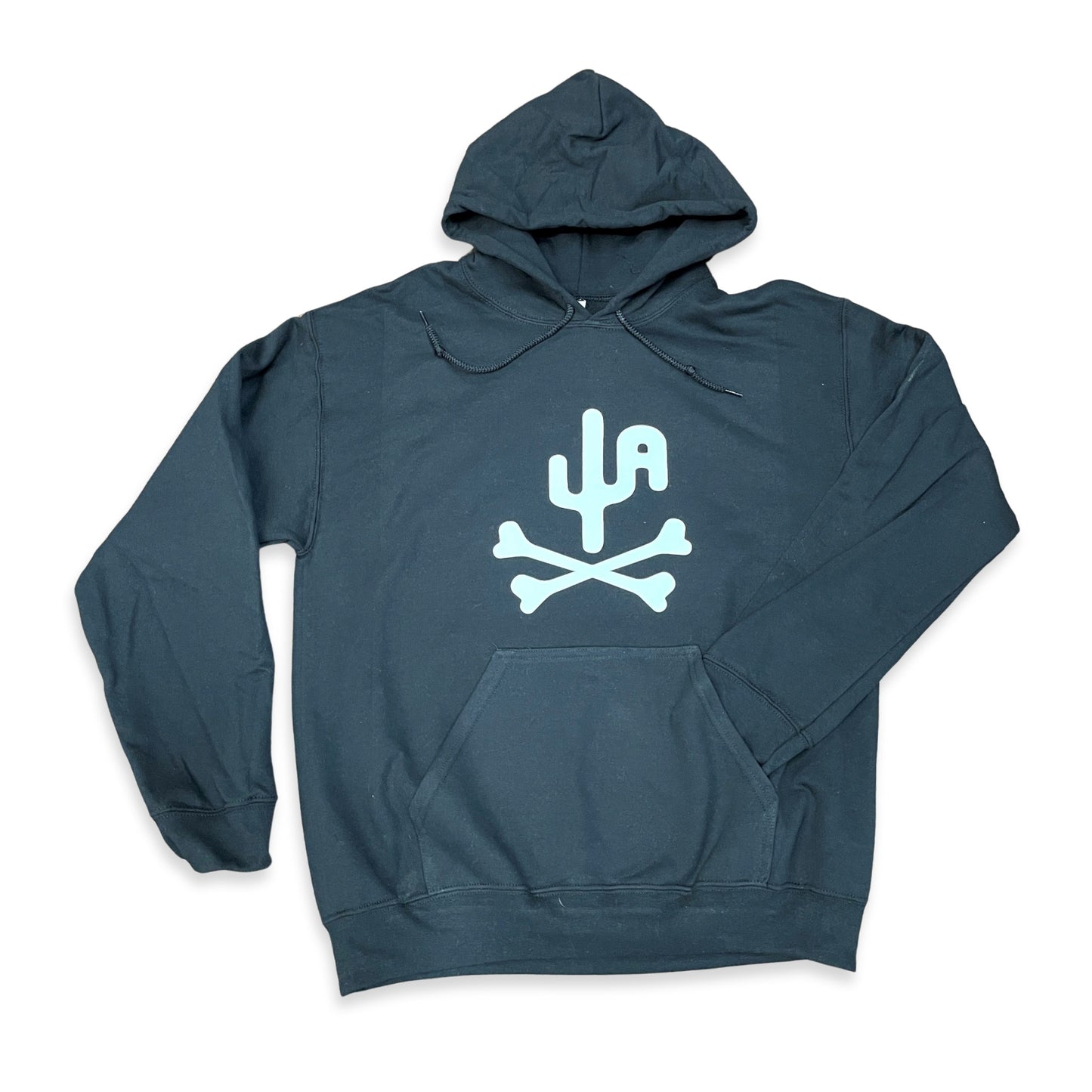 White "Bones" - Black Adult Hoodie (WESA JAN 2024)