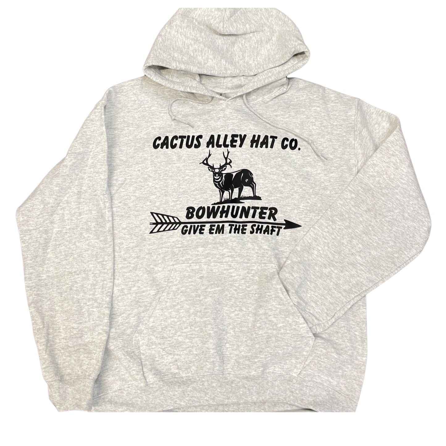 "Bowhunter" - Ash Grey Adult Hoodie (WESA JAN 2024)