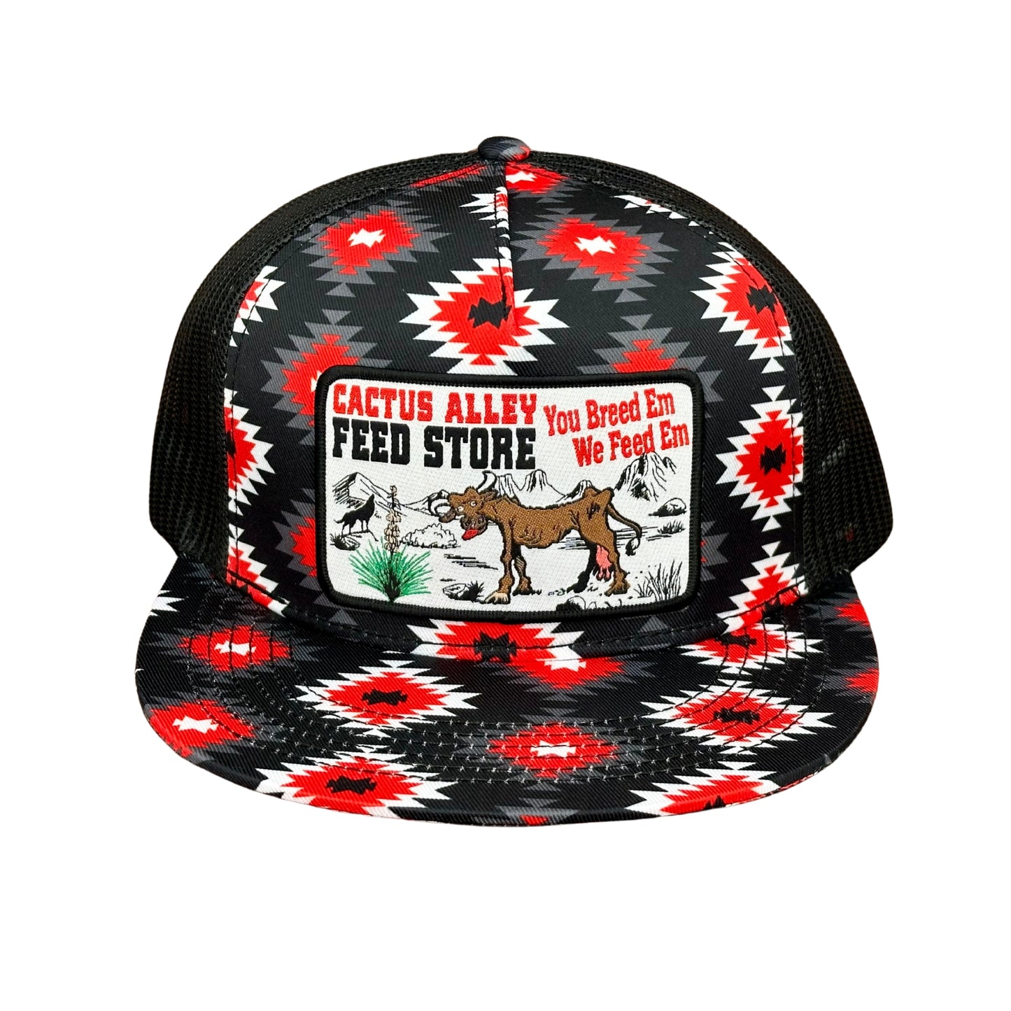 "Feed Store" - CA Buddy Holly Aztec, Snapback Cap (2024)
