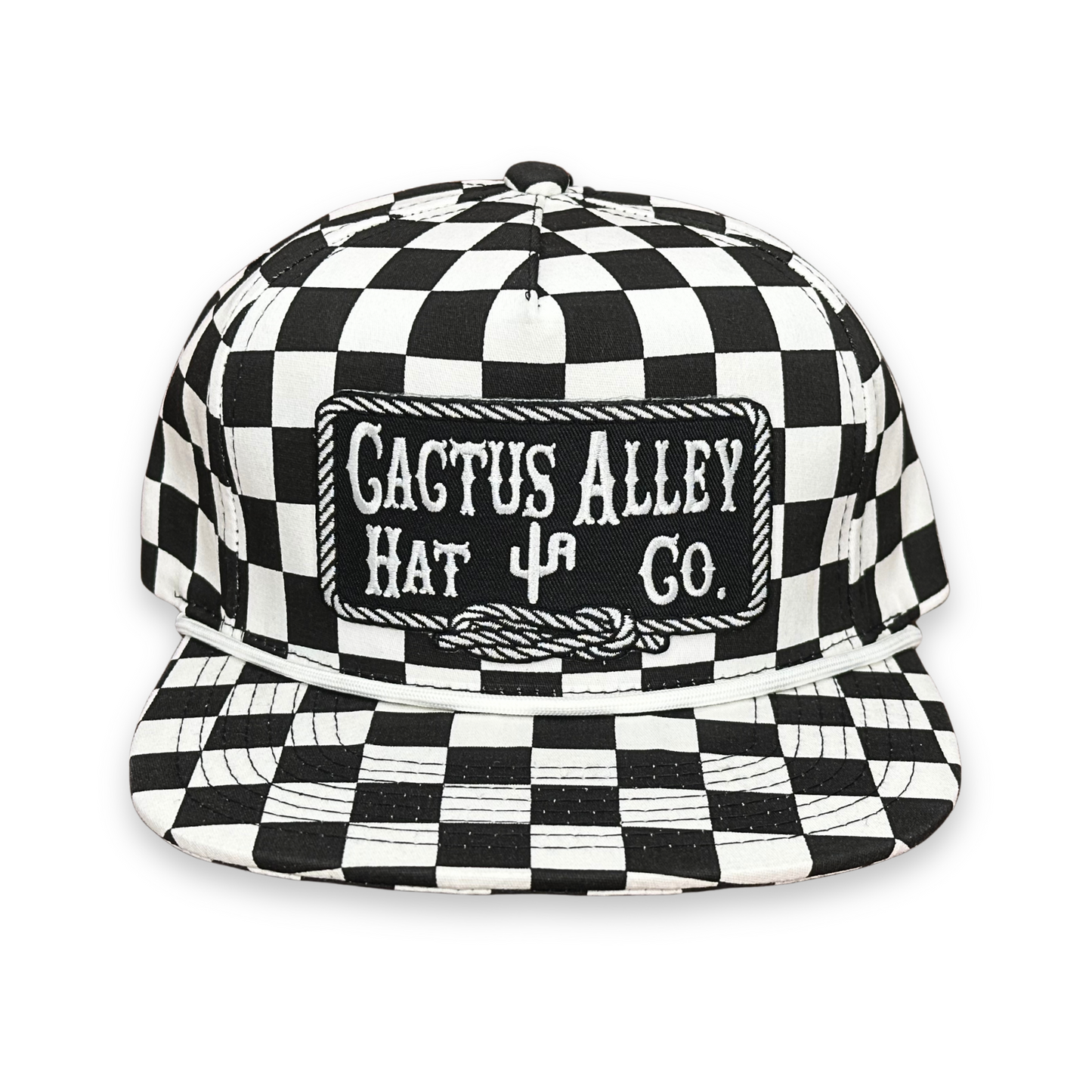 "Square Knot-BLK" - Finish Line, Snapback Cap (2025)
