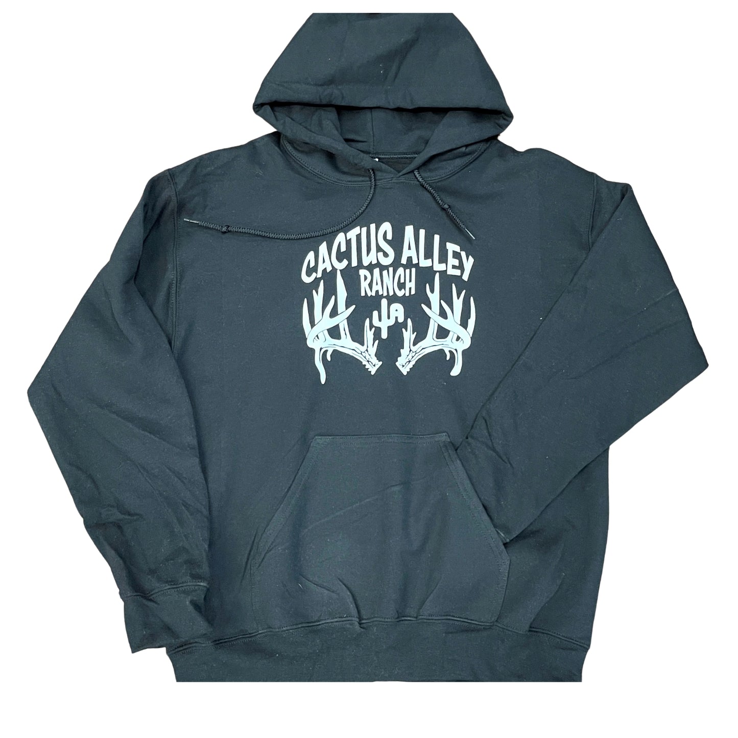 "Cactus Alley Ranch" - Black Adult Hoodie (WESA JAN 2024)