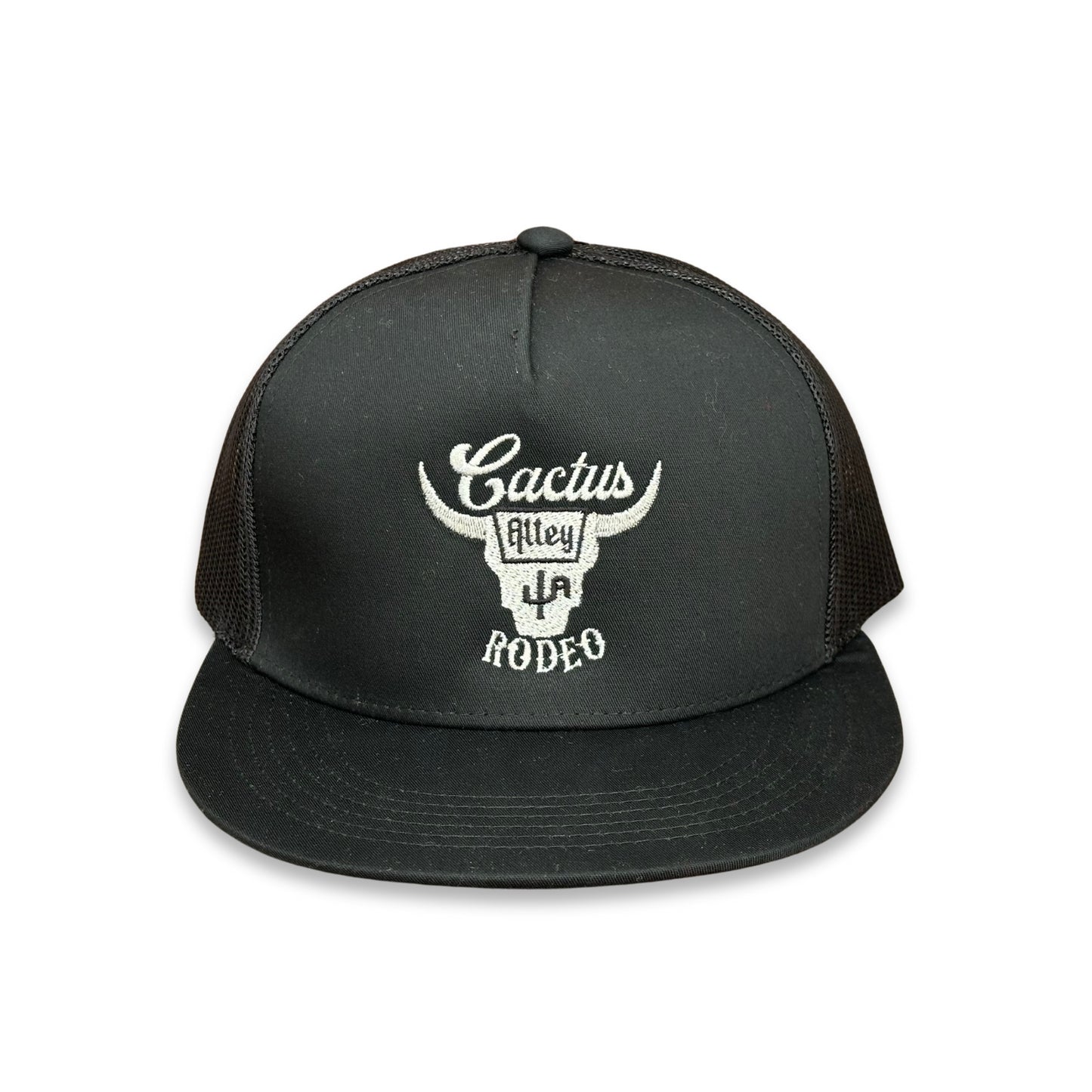 "Cactus Classic-Silver" - 6006 Black/ Black Mesh, Snapback Cap (2025)