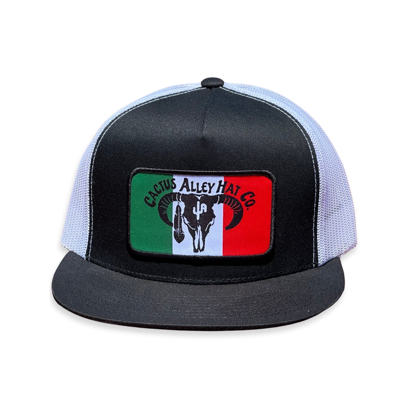 "Caliente" - CA6006 Black/White Mesh Trucker, Snapback (WESA JAN 2024)