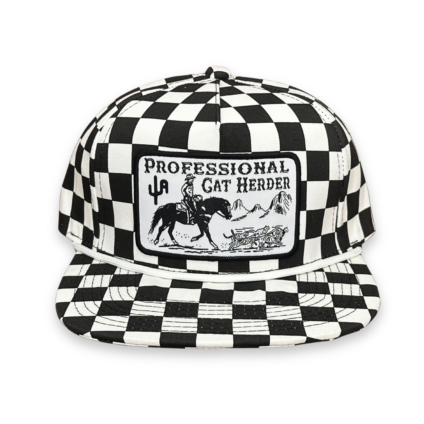 "Cat Herder" - Finish Line, Snapback Cap (2025)