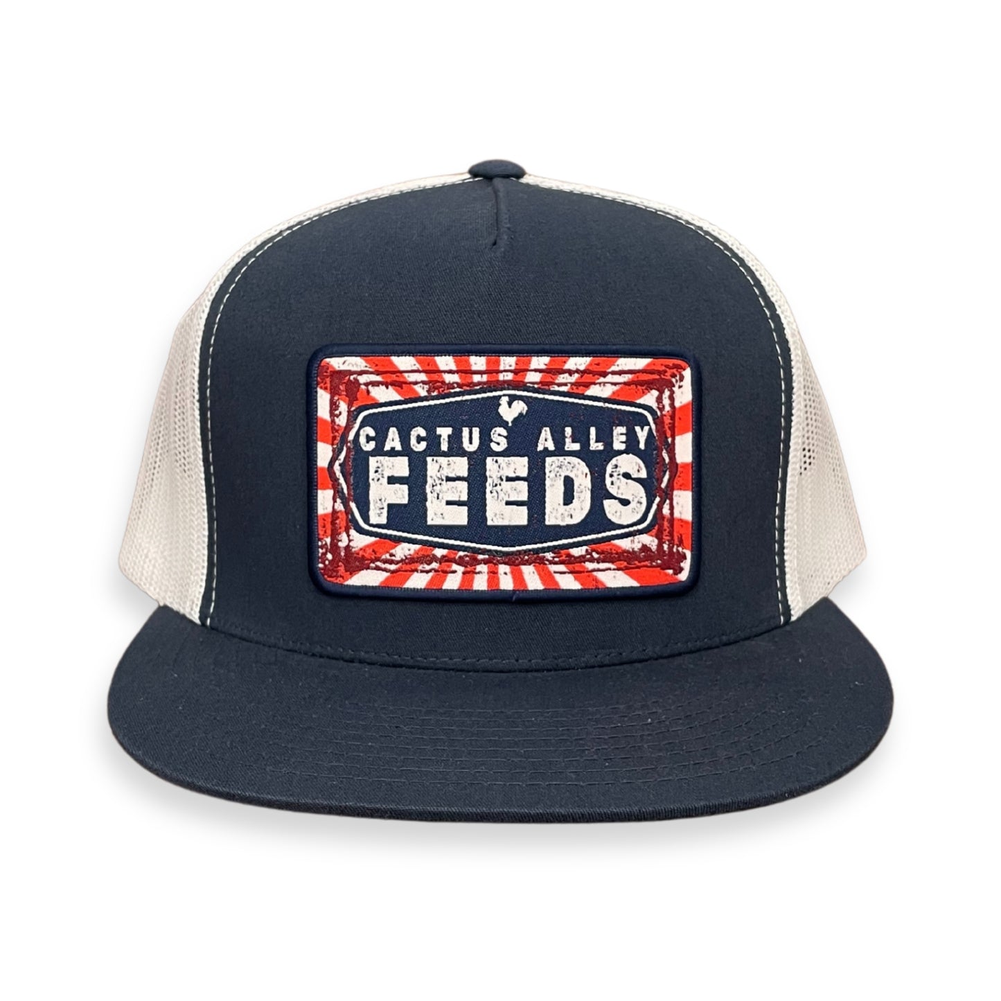 "CA Feeds" - CA6006 Navy/White Mesh, Snapback Cap (2024)