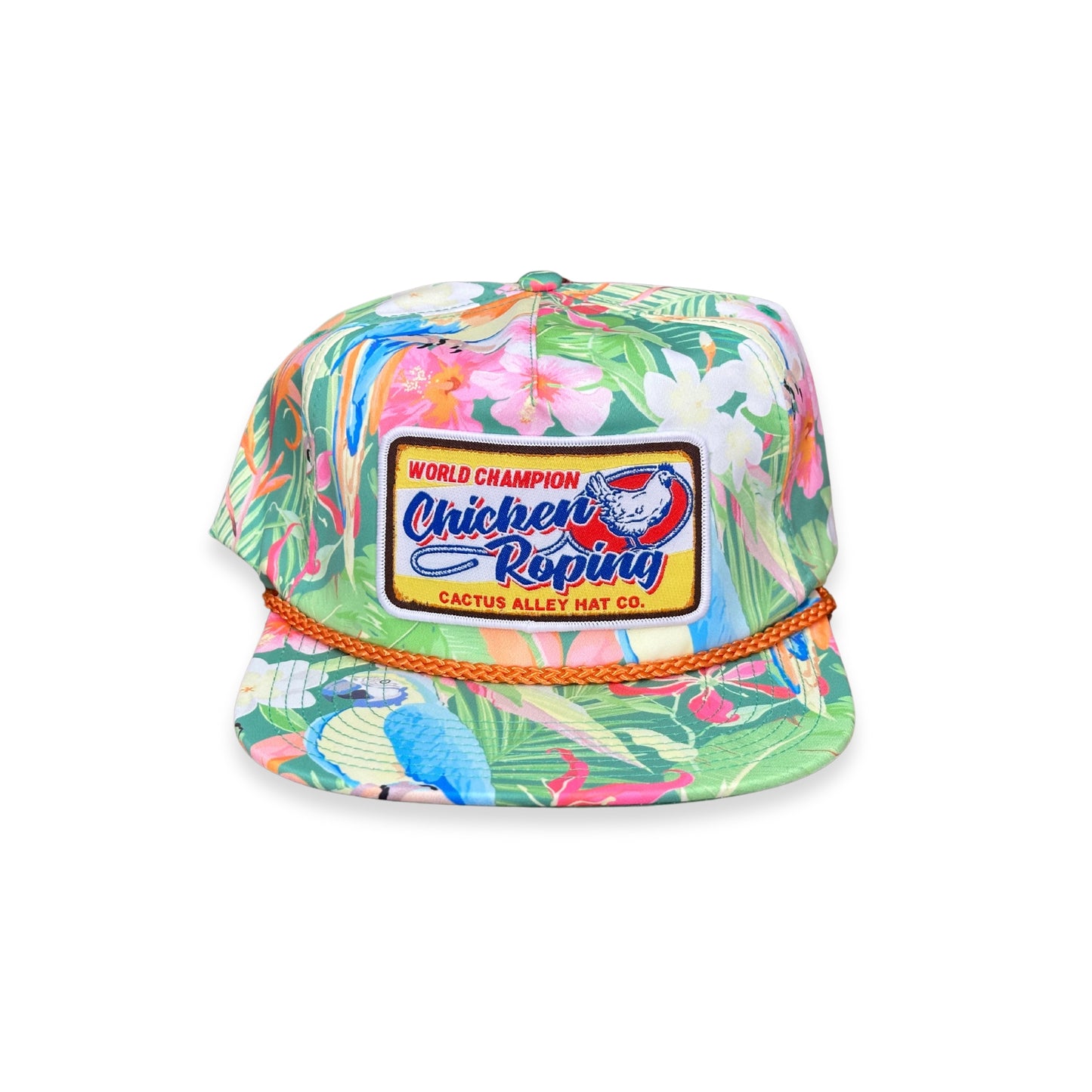 "Chicken Roping" - Parrot Tropical, Snapback Cap (WESA JAN 2024)