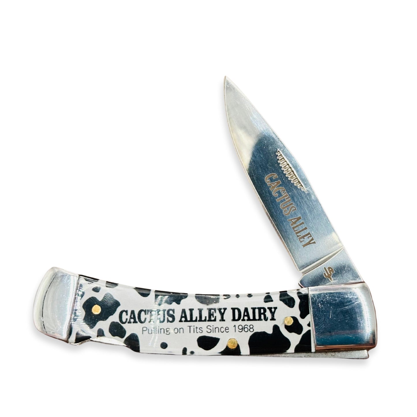 "Dairy" - Cactus Alley Hat Co Lockblade Knife (2024)