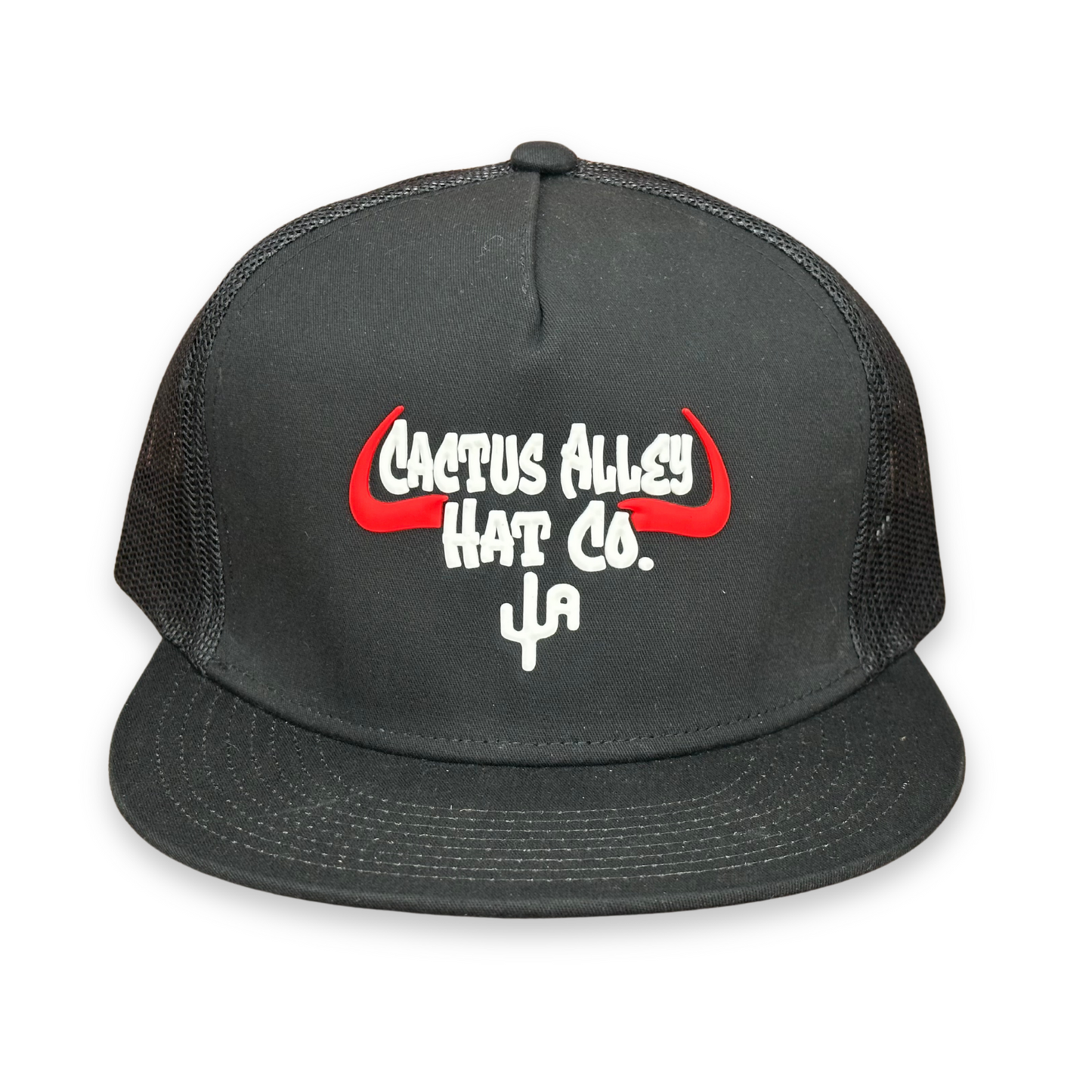 PVC "Ferdinand" WHT - CA 6006 Black/Black Mesh, Snapback Cap (2025)