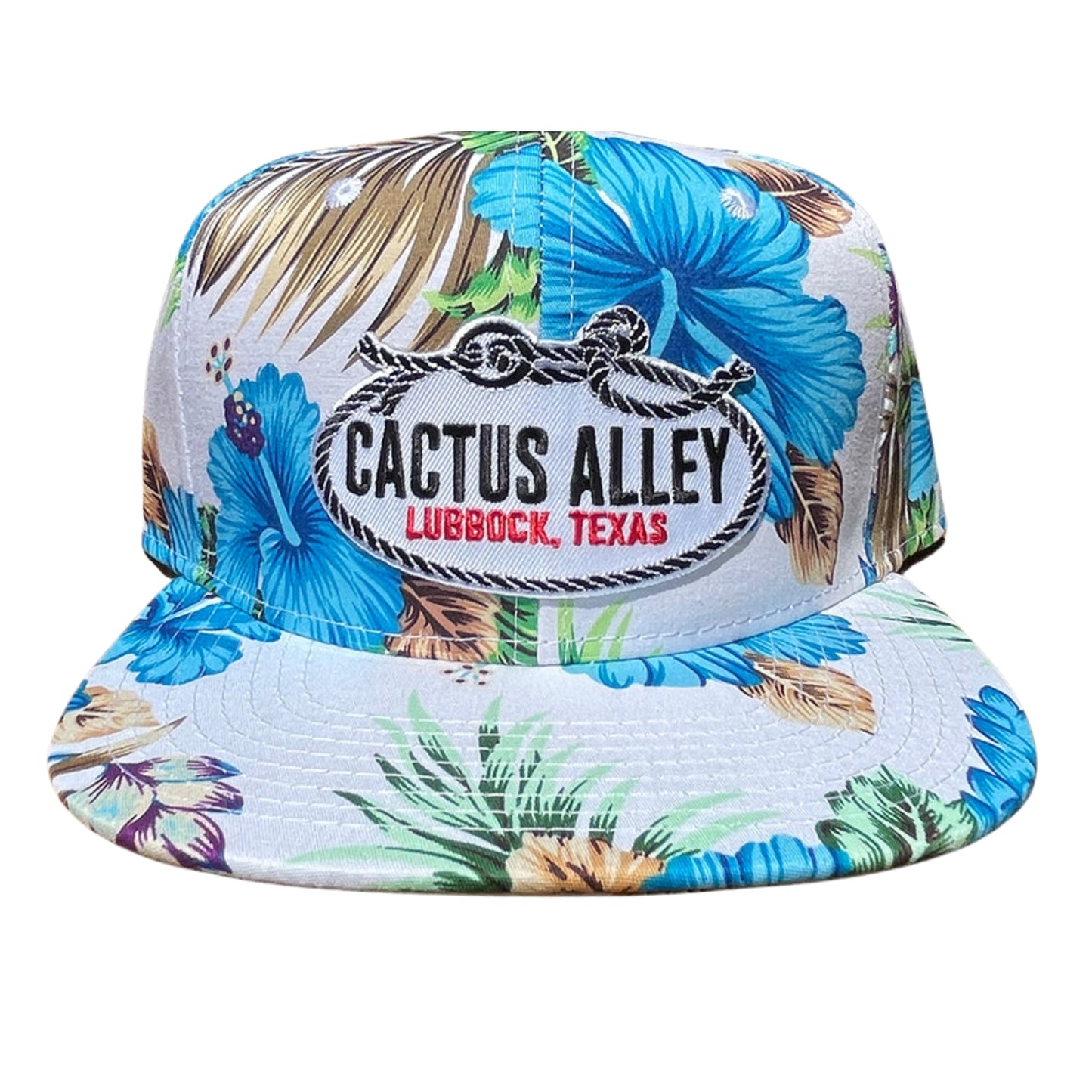 "Flank Rope" - Blue Tropics, Snapback Cap (WESA JAN 2024)