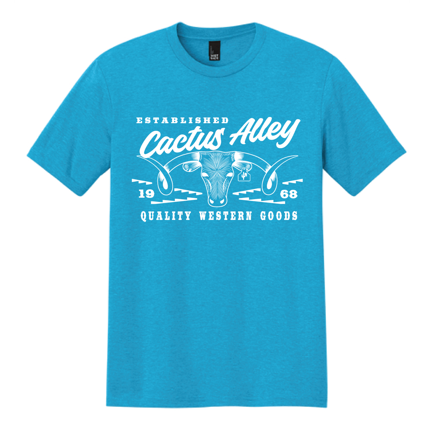 "Fort Worth" - Turquoise Frost Adult Tee