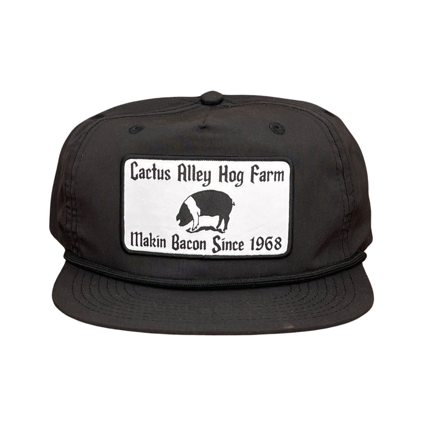"Granddaddy" - CA256 Black/ Black Rope, Snapback Cap (WESA JAN 2024)