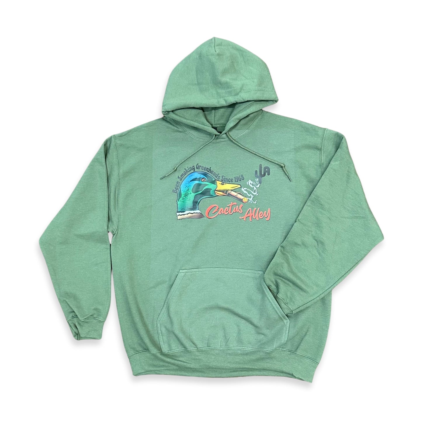 "Greenheads" - Military Green Adult Hoodie (2025)