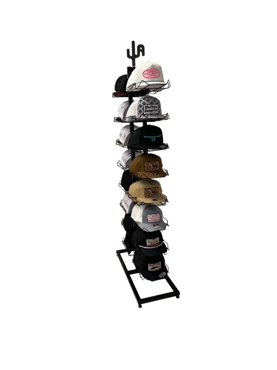 HAT DISPLAY RACK (*FREE* with a minimum order of 96 hats, Customer just pays shipping!)