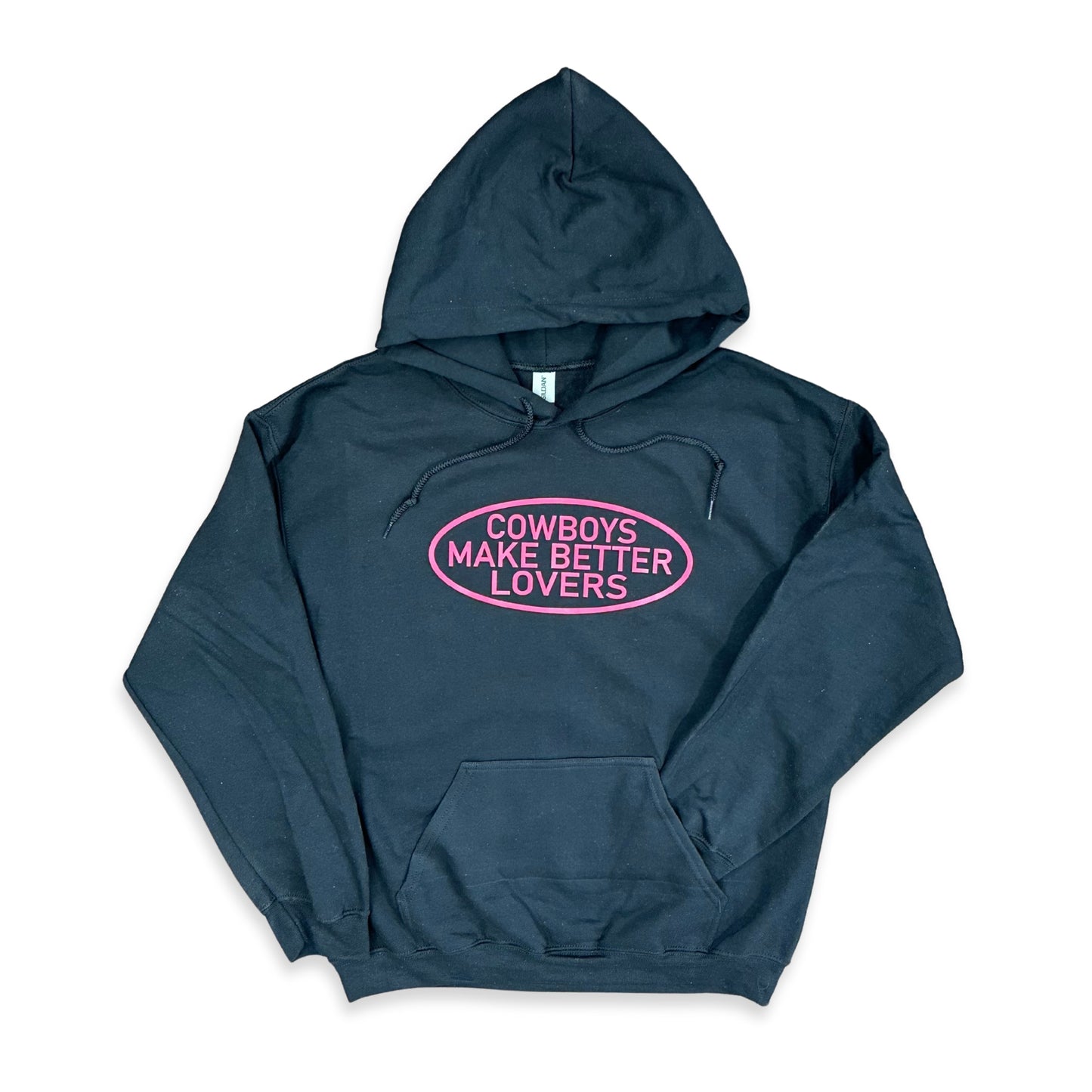 Hot Pink "Better Lovers" - Black Adult Hoodie (WESA JAN 2024)