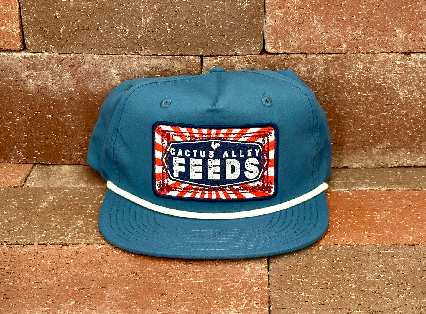 "CA Feeds" - CA256 Navy/ White Rope, Snapback Cap (2024)