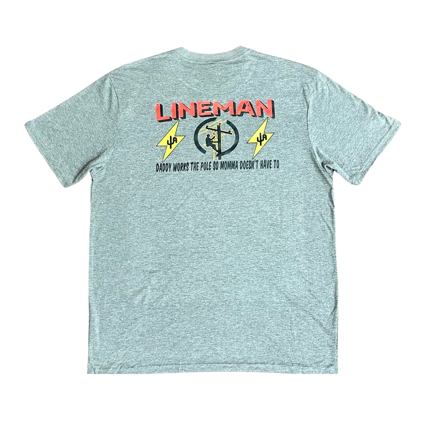 "Lineman" - Grey Frost Adult Tee (2024)