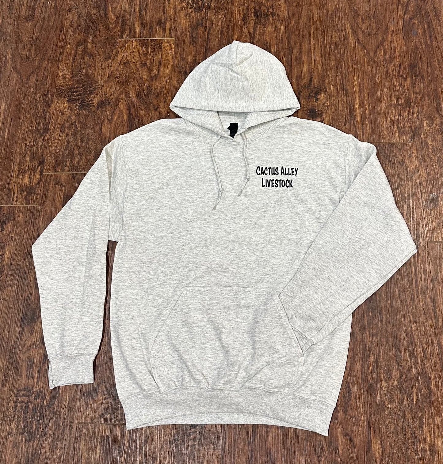 "Livestock" - Ash Grey Adult Hoodie (2025)