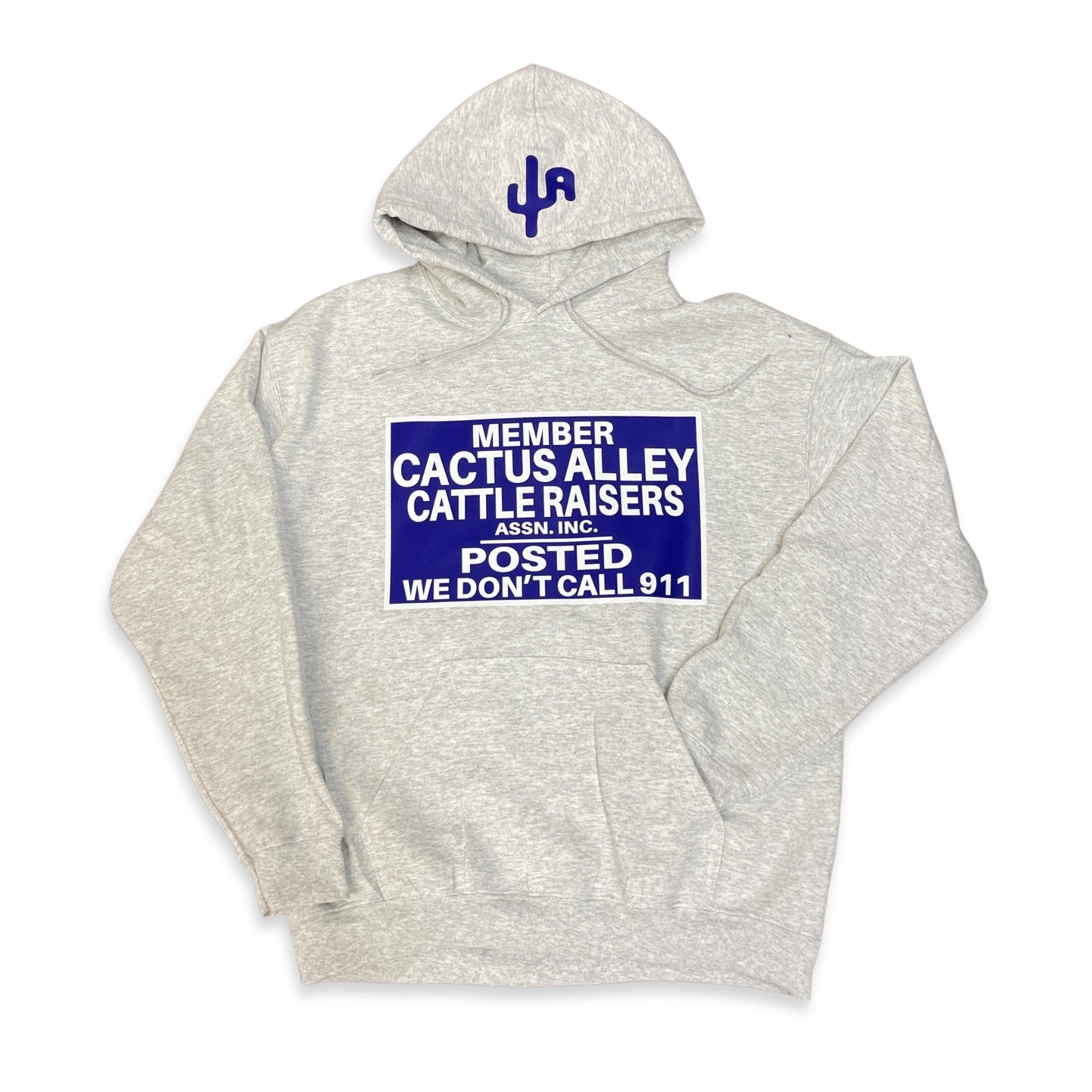 "POSTED" - Ash Grey Adult Hoodie (WESA JAN 2024)