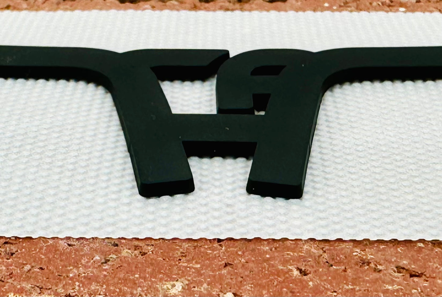 PVC111 (BLK CA Longhorn PVC Rubber Patch)