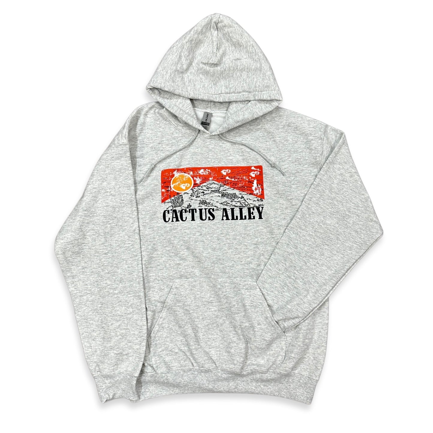 "Red Sky" - Ash Grey Adult Hoodie (WESA JAN 2024)