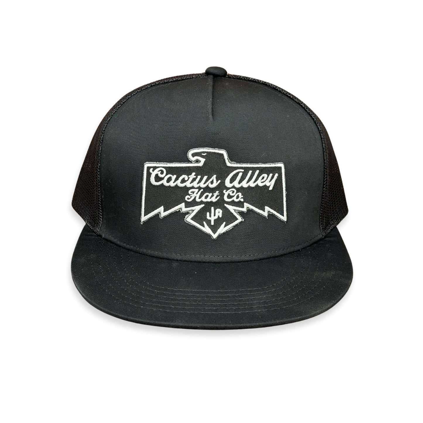 "T-Bird" - CA 6006 Black/ Black Mesh, Snapback Cap (2024)