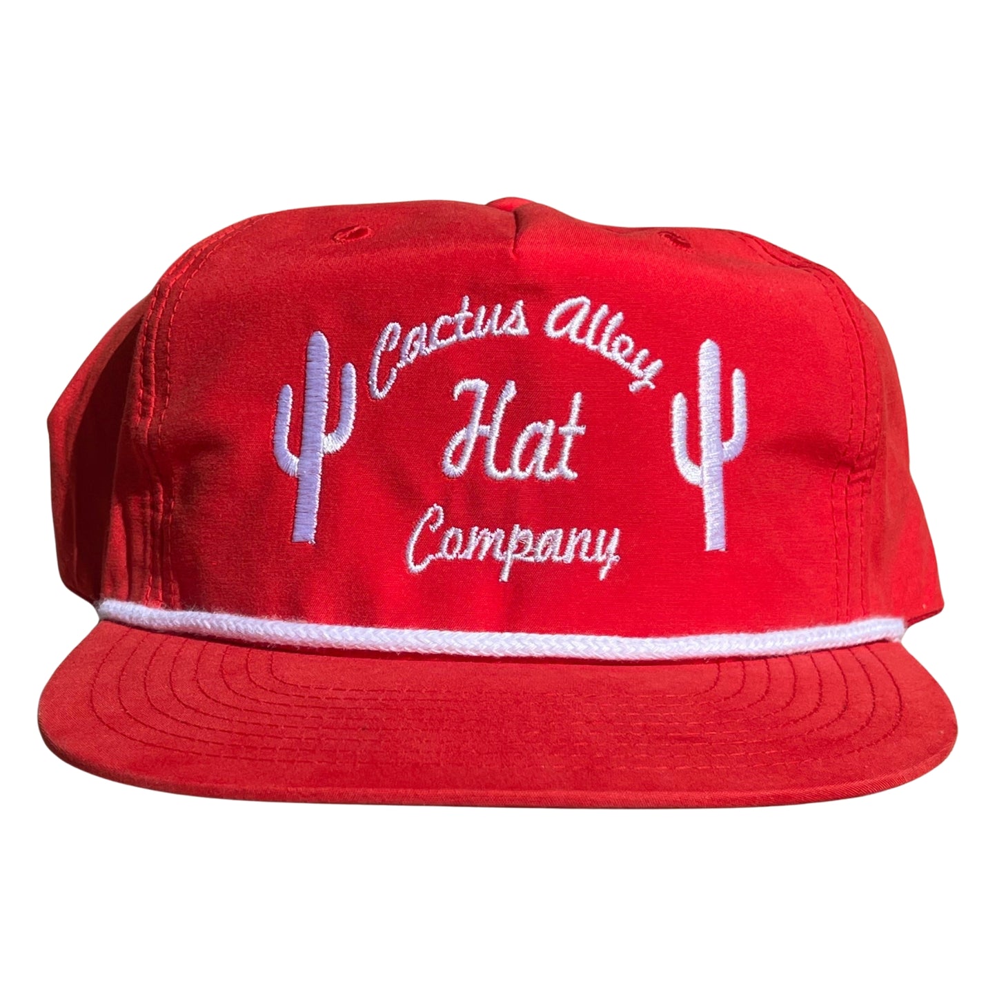 "The Cactus" - CA256 Red/White Rope, Snapback Cap (2024)
