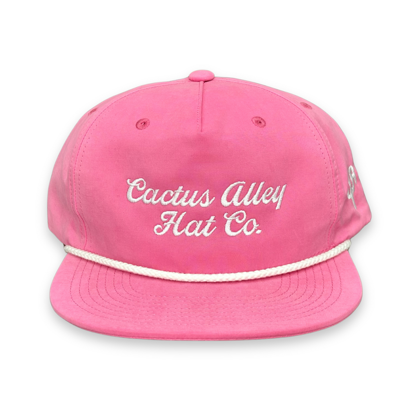 "The Original" - Pink/White Rope, Snapback Cap (2025)