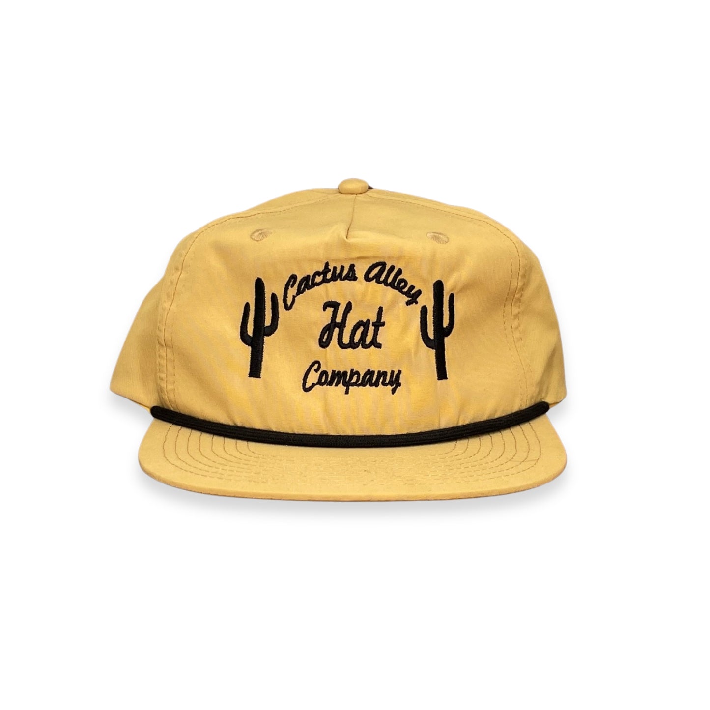 "The Cactus" - CA256 Yellow/Black Rope, Snapback Cap (WESA JAN 2024)