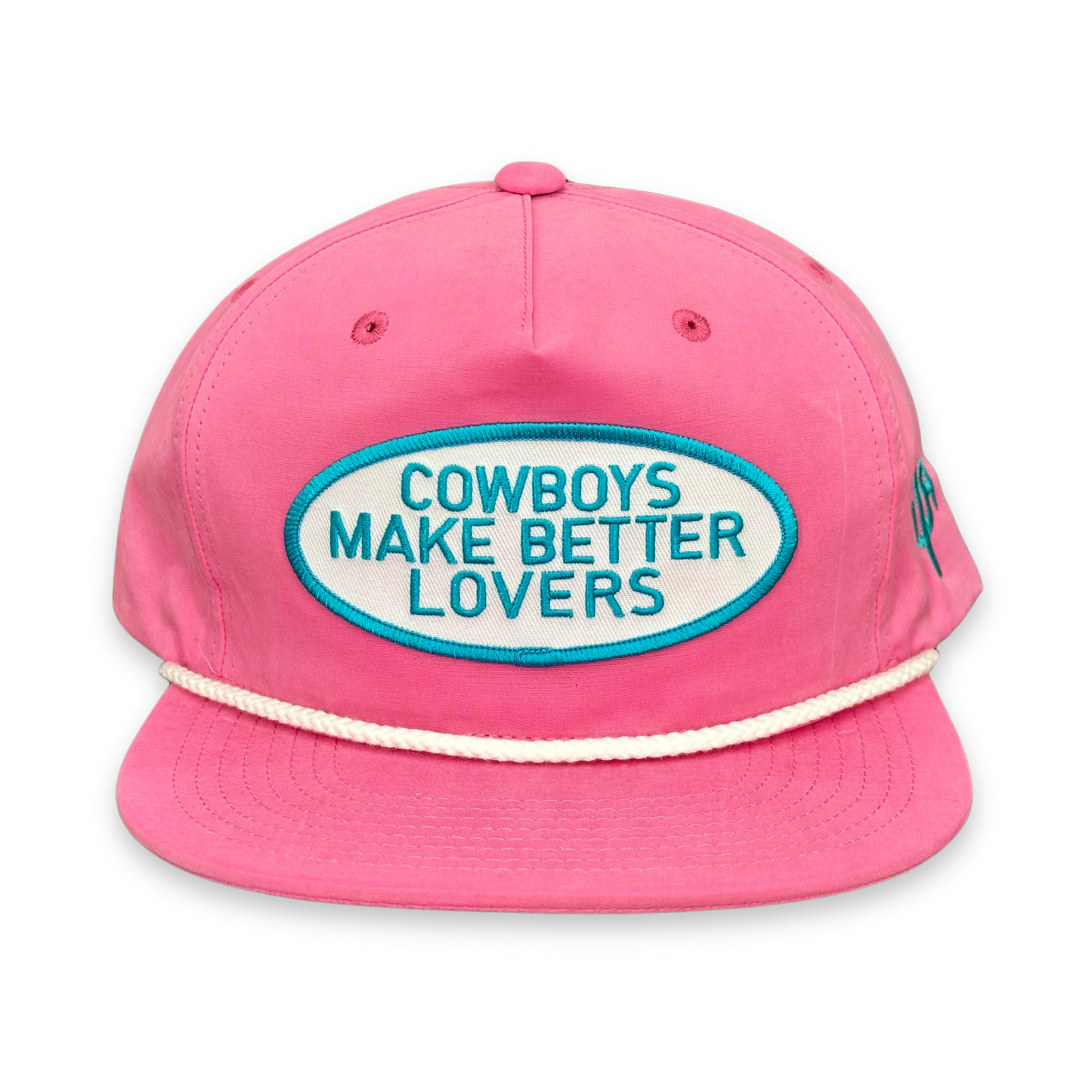 "TRQ Better Lovers"- CA 256 Pink/ White Rope, Snapback Cap (2025)