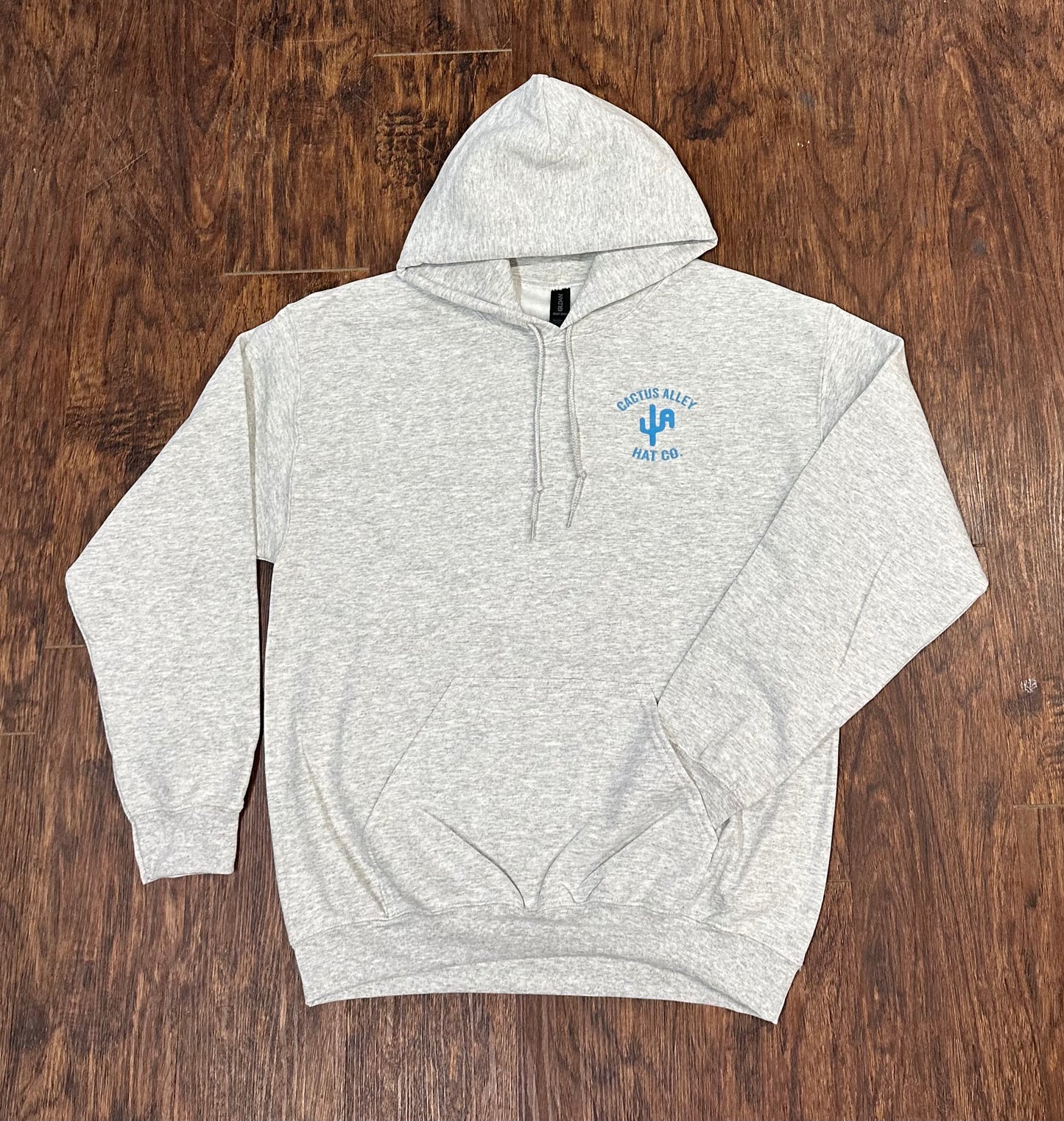 Turquoise "Walking Bird" - Ash Adult Hoodie (2024)