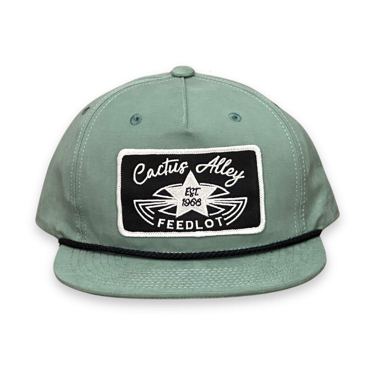 "Waylon" - Teal/Black Rope, Snapback Cap (2025)