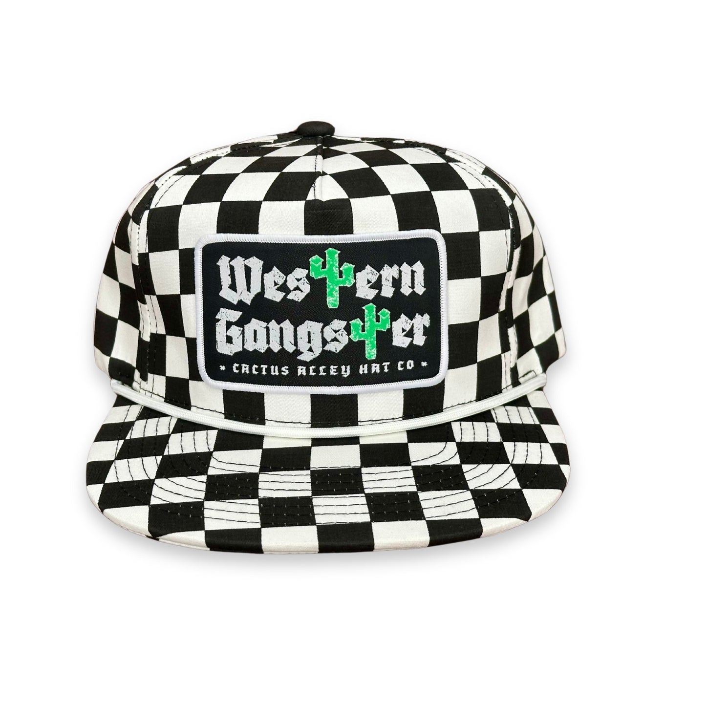 "Western Gangster - BLK" - Finish Line, Snapback Cap