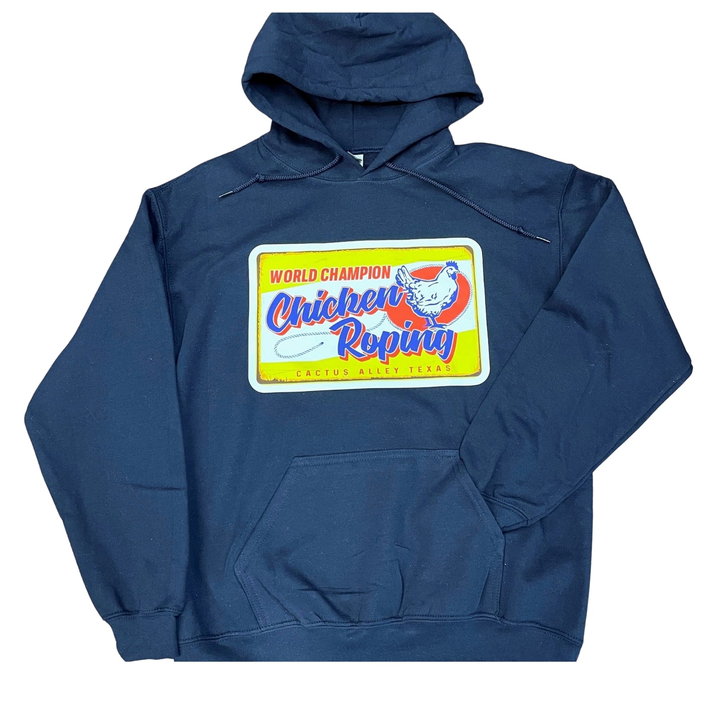 "Chicken Choking" - Navy Adult Hoodie (WESA JAN 2024)