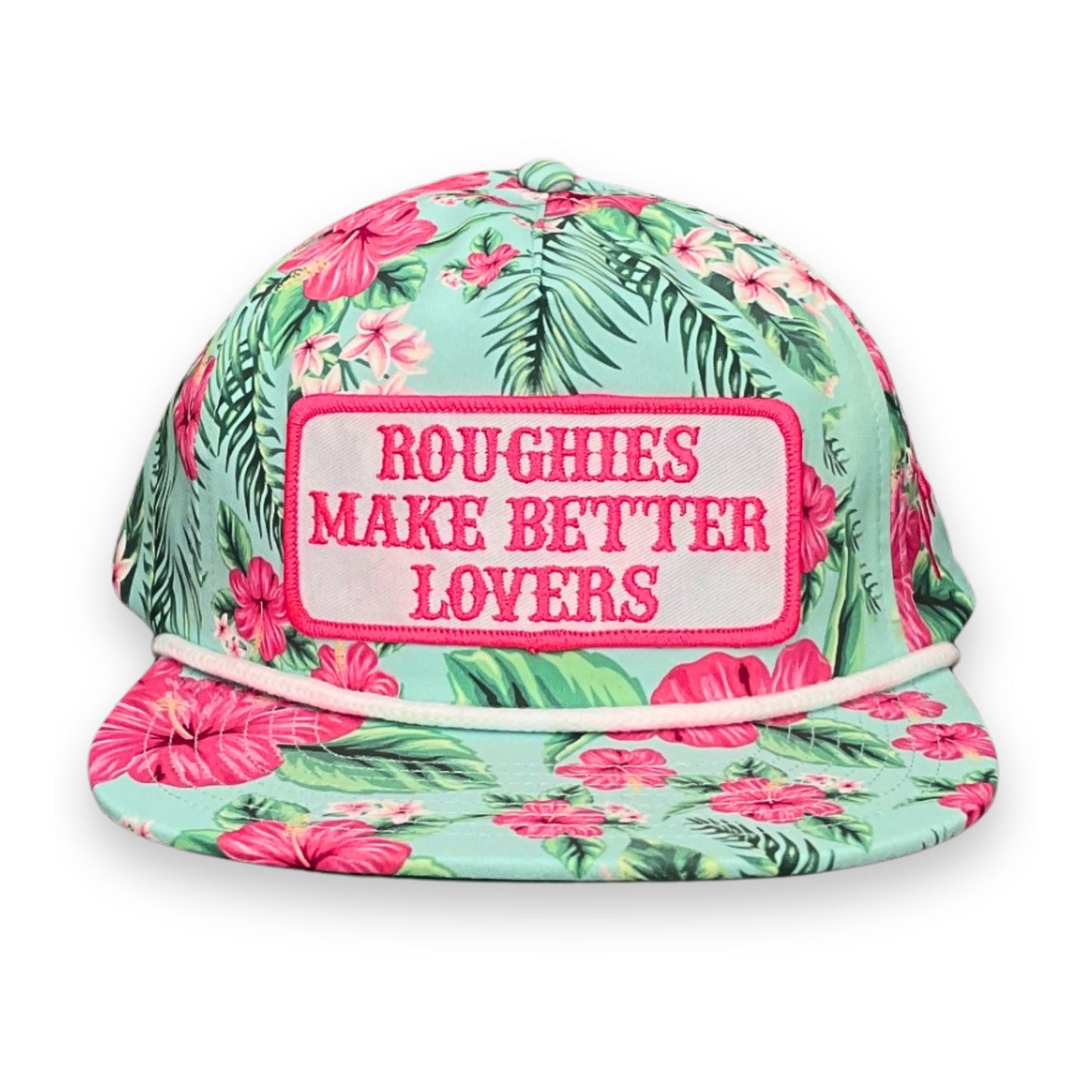 "PW Roughies BL" - CA Mint Floral/White Rope, Snap Back Cap (2025)