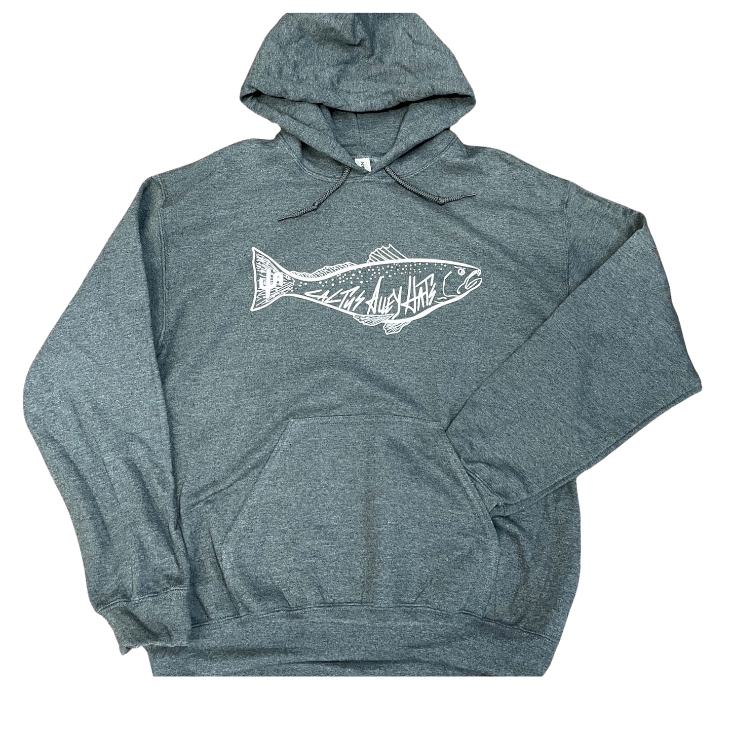 "Saltwater" - Dark Heather Adult Hoodie (WESA JAN 2024)
