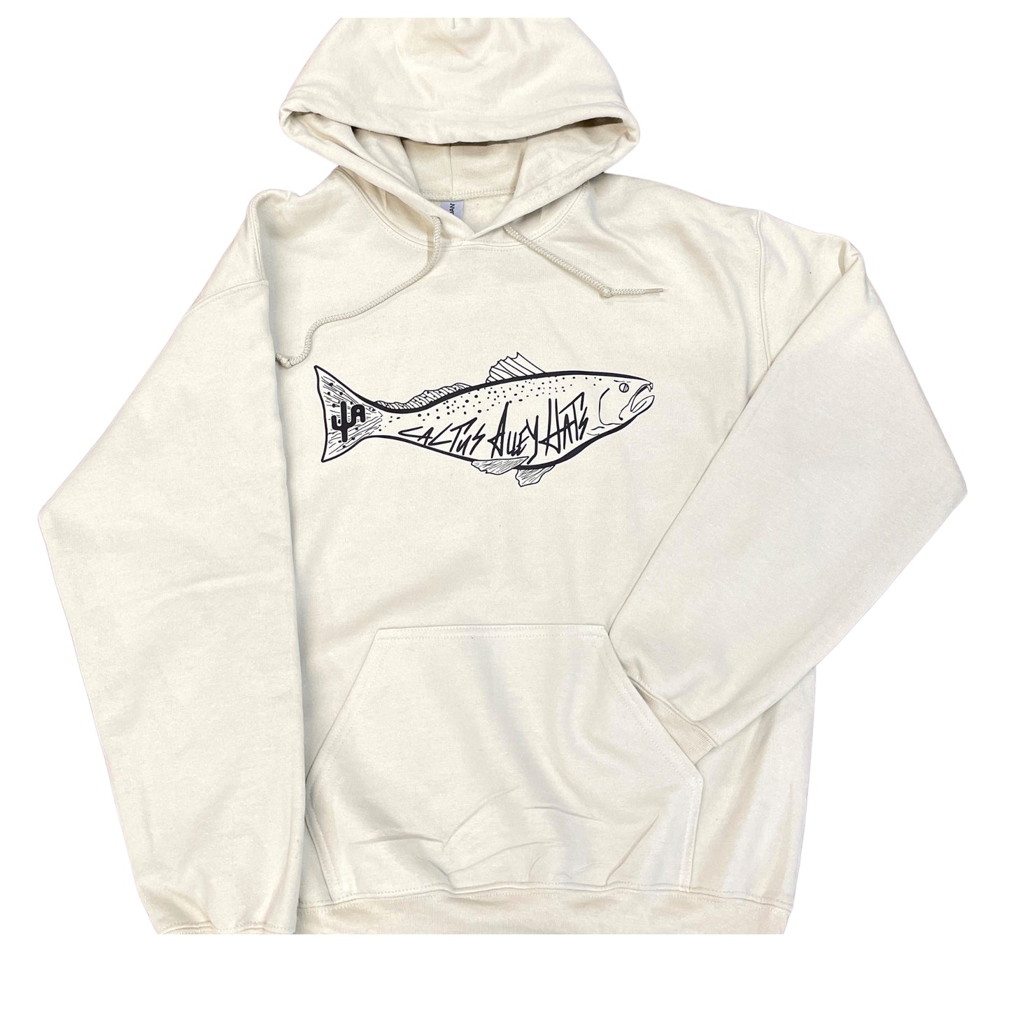 "Saltwater" - Tan Adult Hoodie (WESA JAN 2024)