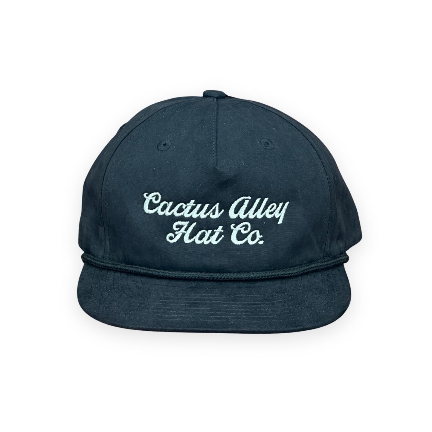 "The Original" - CA 256 Black/ Black Rope, Snapback Cap (2024)