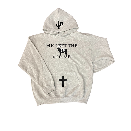 "99" - Ash Grey Adult Hoodie (2025)