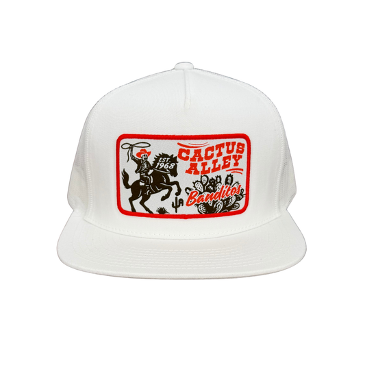 "Banditos" - 6006 White/ White Mesh, Snapback Cap
