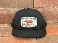 "BBQ" - CA 256 Black/ Black Rope, Snapback Cap (2024)