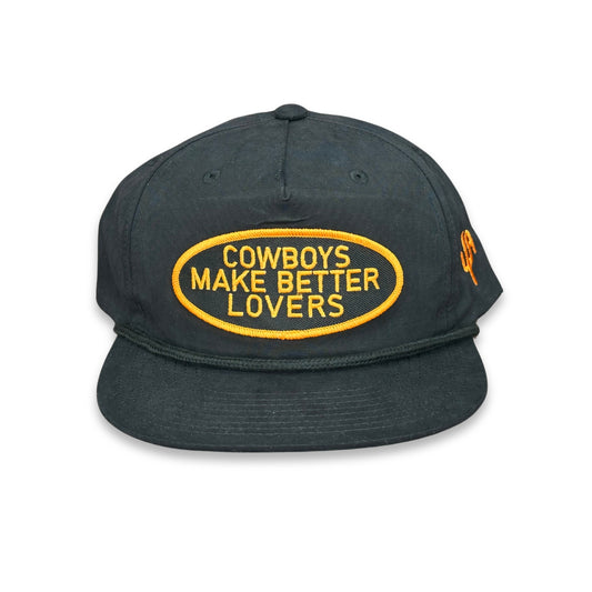 "BLKO Better Lovers" - CA 256 Black/ Black Rope, Snapback Cap (2025)