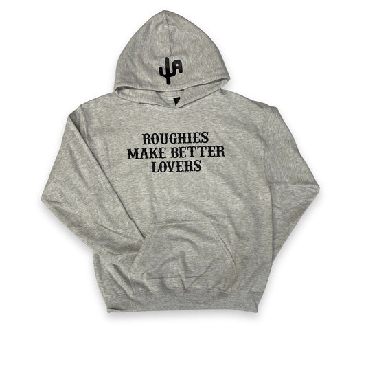Black "Roughies BL" - Ash Grey Adult Hoodie (2025)
