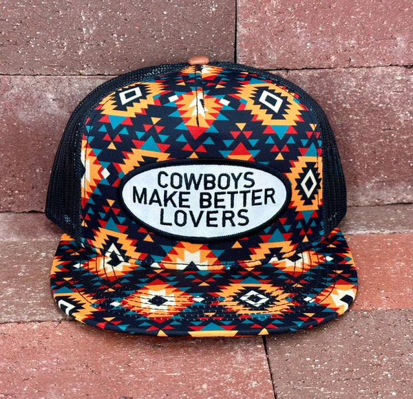 "BLKW Better Lovers" - CA Sunburst Aztec, Snapback Cap (2024)